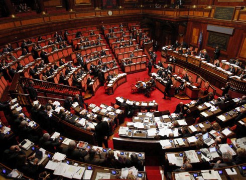 L'Aula del Senato - immagine di repertorio