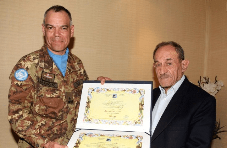 Libano: il generale Maurizio Riccò ritira le cittadinanze onorarie conferite ai militari italiani della JTFL. Medaglia d’argento al merito al colonnello Claudio&nbsp;Caruso