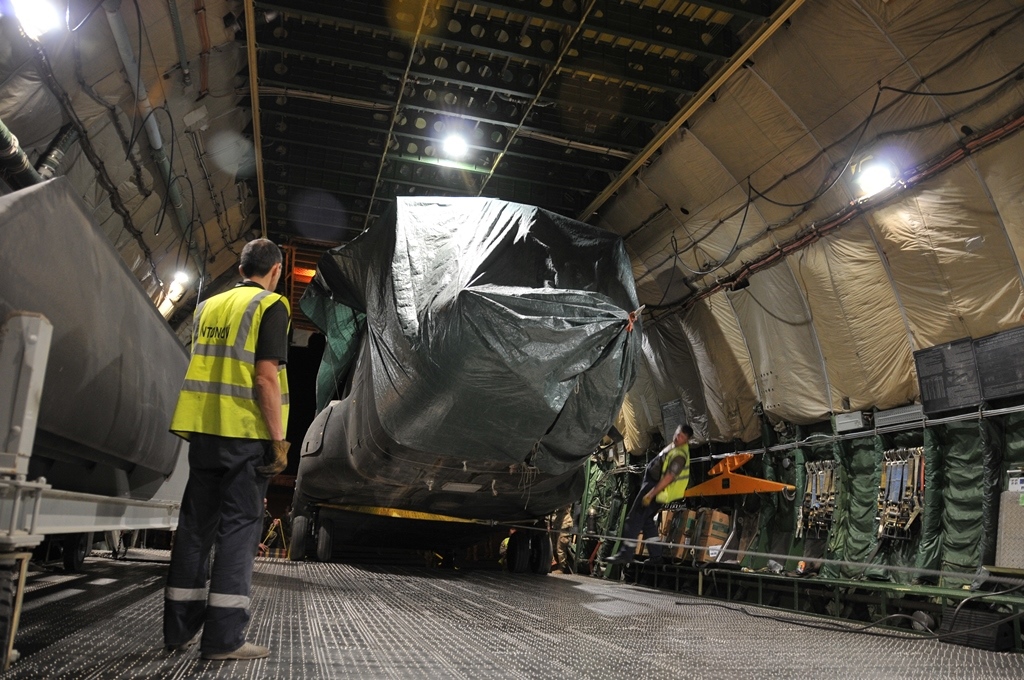 CH-47 a bordo velivolo Antonov