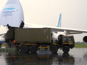 arrivo mezzi Bangui 2