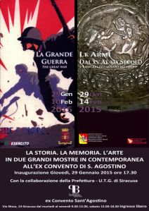 Manifesto_Mostra Grande Guerra_Siracusa