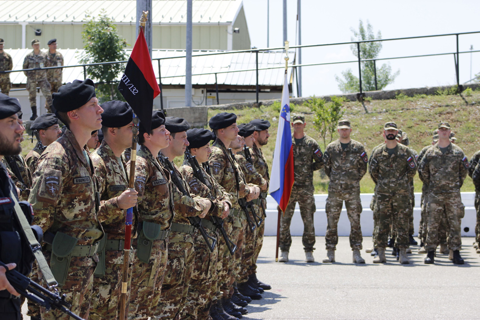 Un momento della cerimonia