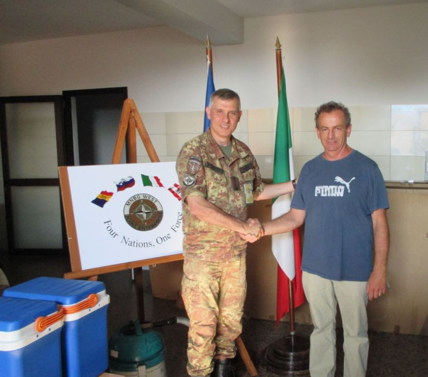 Donazione alla casa famiglia di Klina