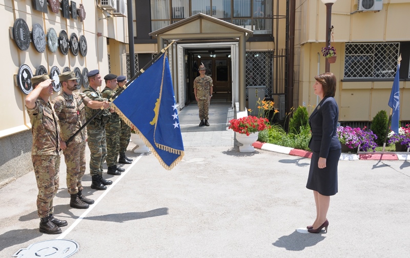 L'arrivo del Presidente