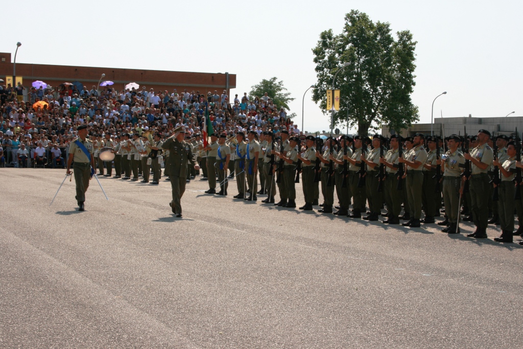 C.te del CAV Gen. di B. Gabriele Toscani De Col in rassegna