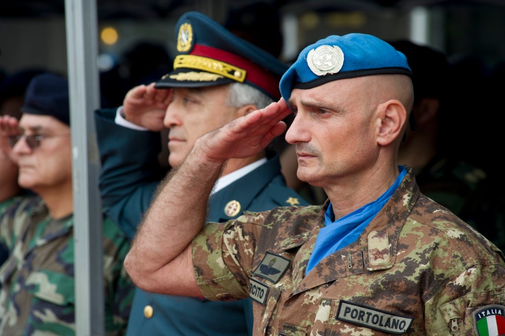 Generale di divisone Luciano Portolano, Head of Mission e Force Commander di UNIFIL