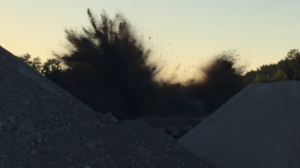 Esplosione della bomba