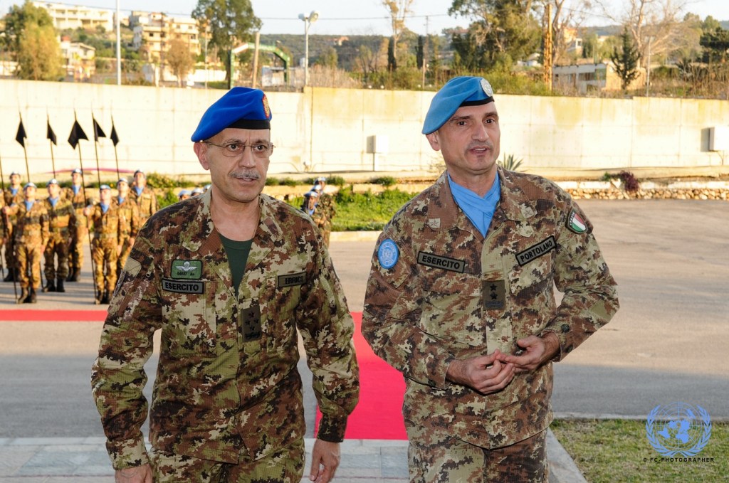 Il capo di SME con il generale Portolano