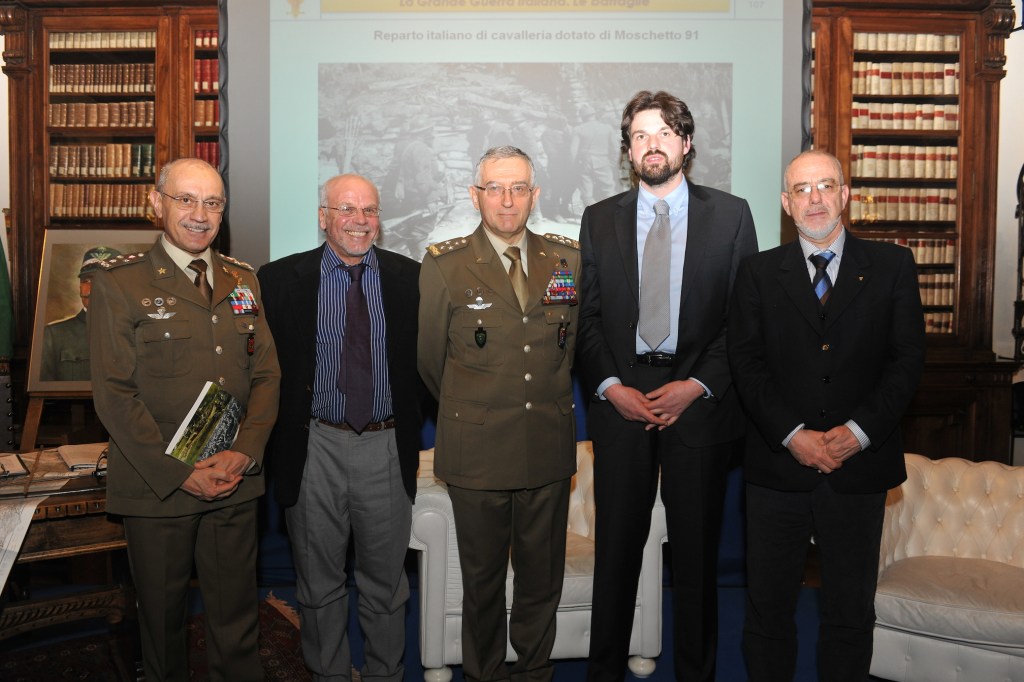 Il generale Graziano il generale Errico e gli autori del libro