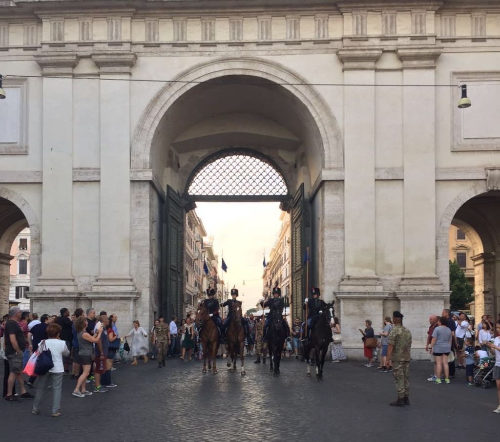 Binomi a cavallo dell'8° reggimento Lancieri di Montebello