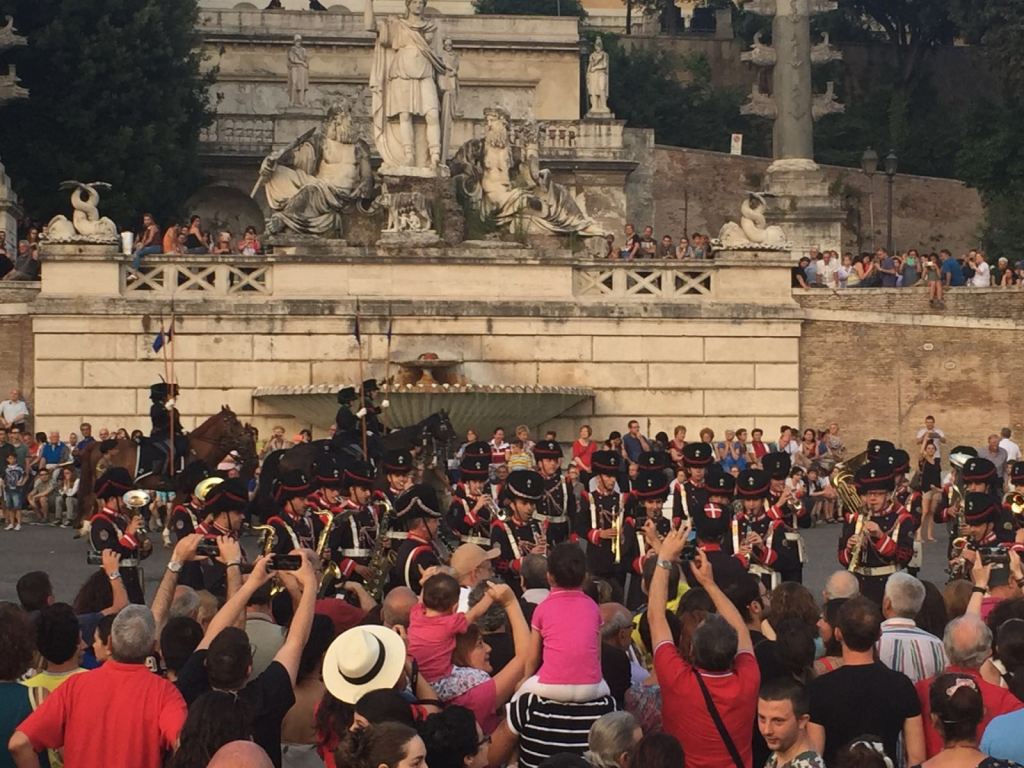 La banda del 1° reggimento Granatieri di Sardegna