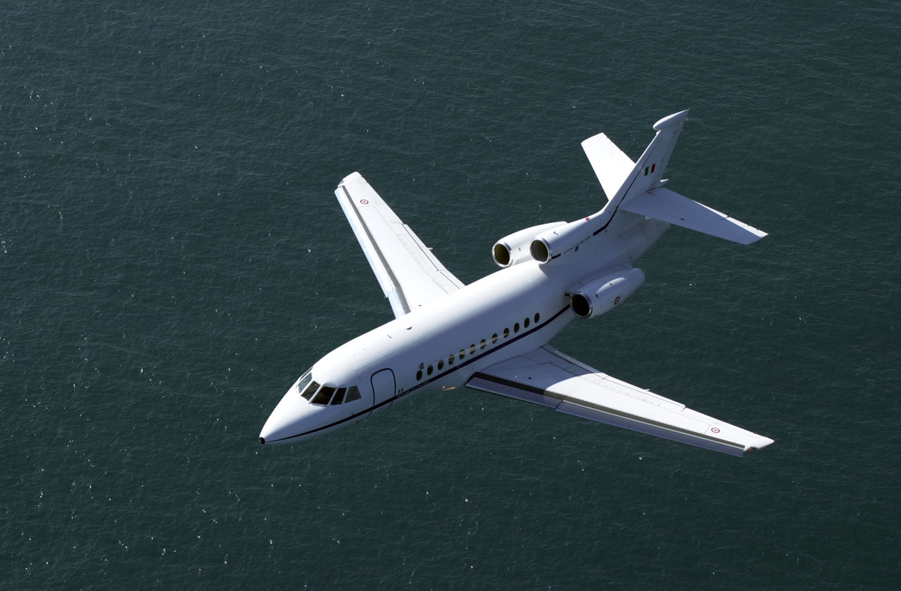 Falcon900ex in volo