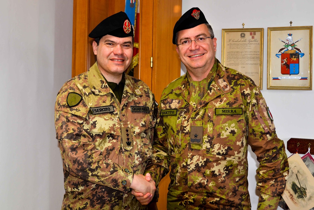 Un momento della cerimonia