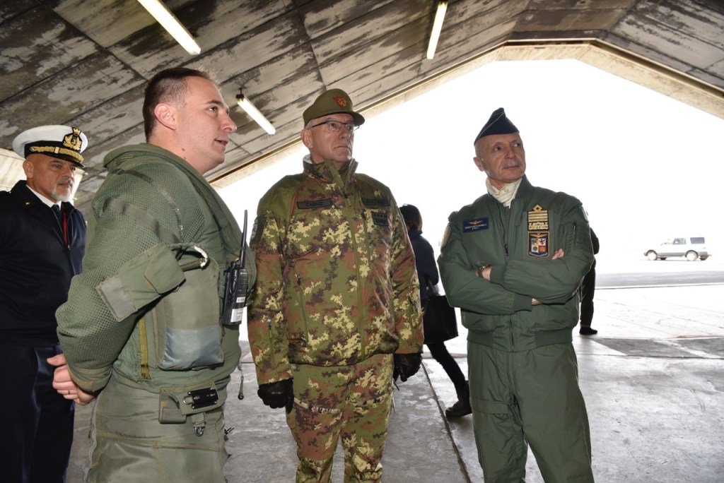 Il generale Graziano visita la task force air “Northern Ice” in&nbsp;Islanda