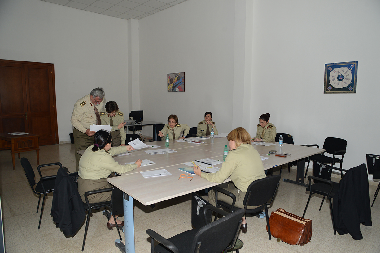 Un momento di lavoro al 2^Workshop di psicologia e psichiatria militare