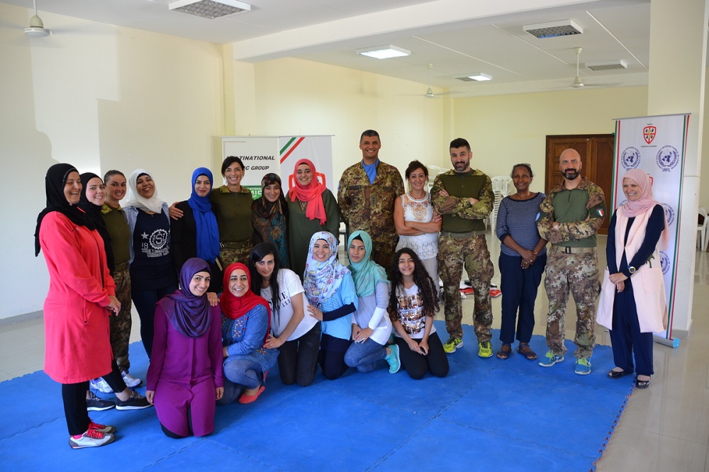 Il primo gruppo del female self defence course