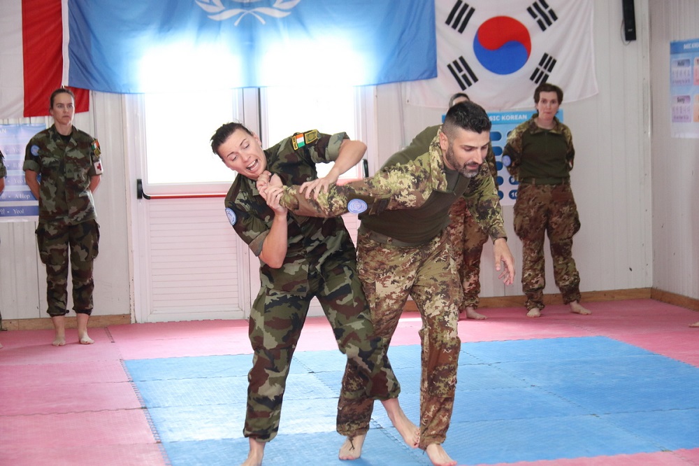 Il train the trainer ha interessato tutto il contingente multinazionale di Sector West