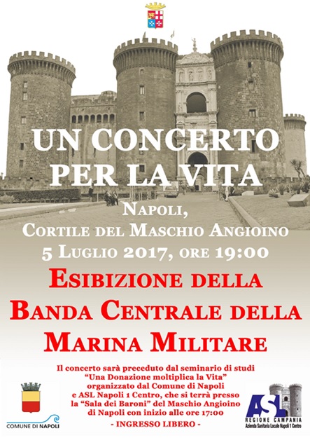 Concerto per la vita della Banda Centrale della Marina&nbsp;Militare