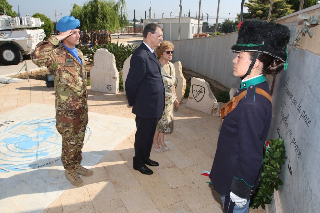 Libano, il ricordo del tenente Millevoi, militare italiano che vestiva il casco blu delle Nazioni&nbsp;Unite