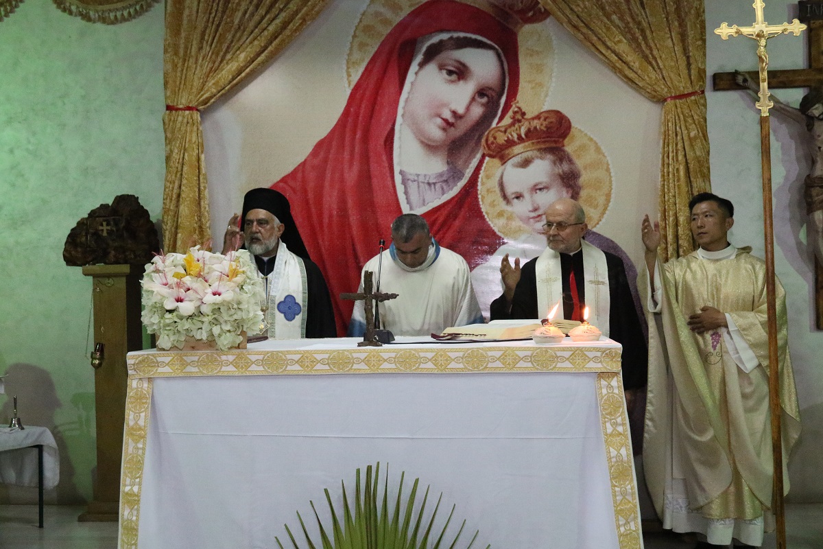 Durante la consacrazione comune cristiana