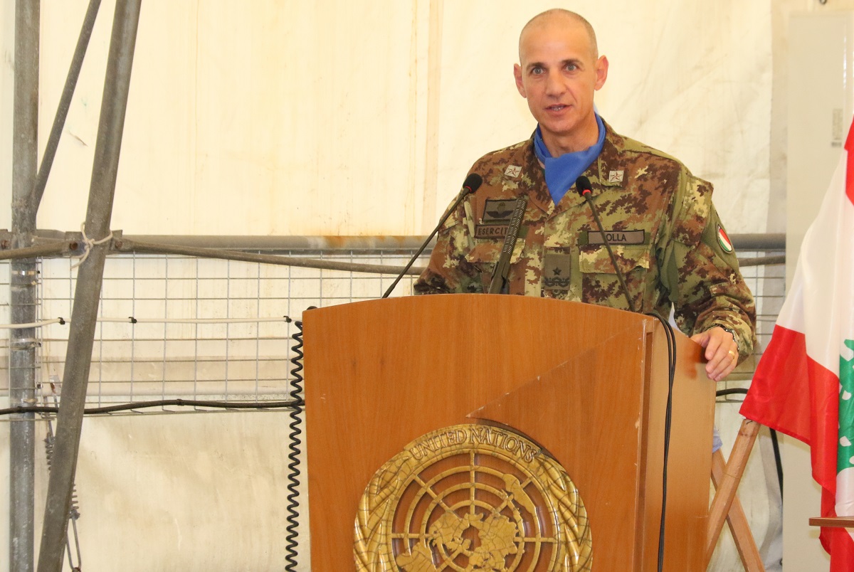 Il discorso del Comandantede della JTF-L