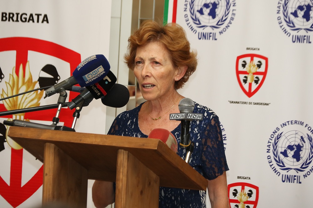 La Dottoressa Cossu, assessore alla cultura del Comune di Sant'Antioco