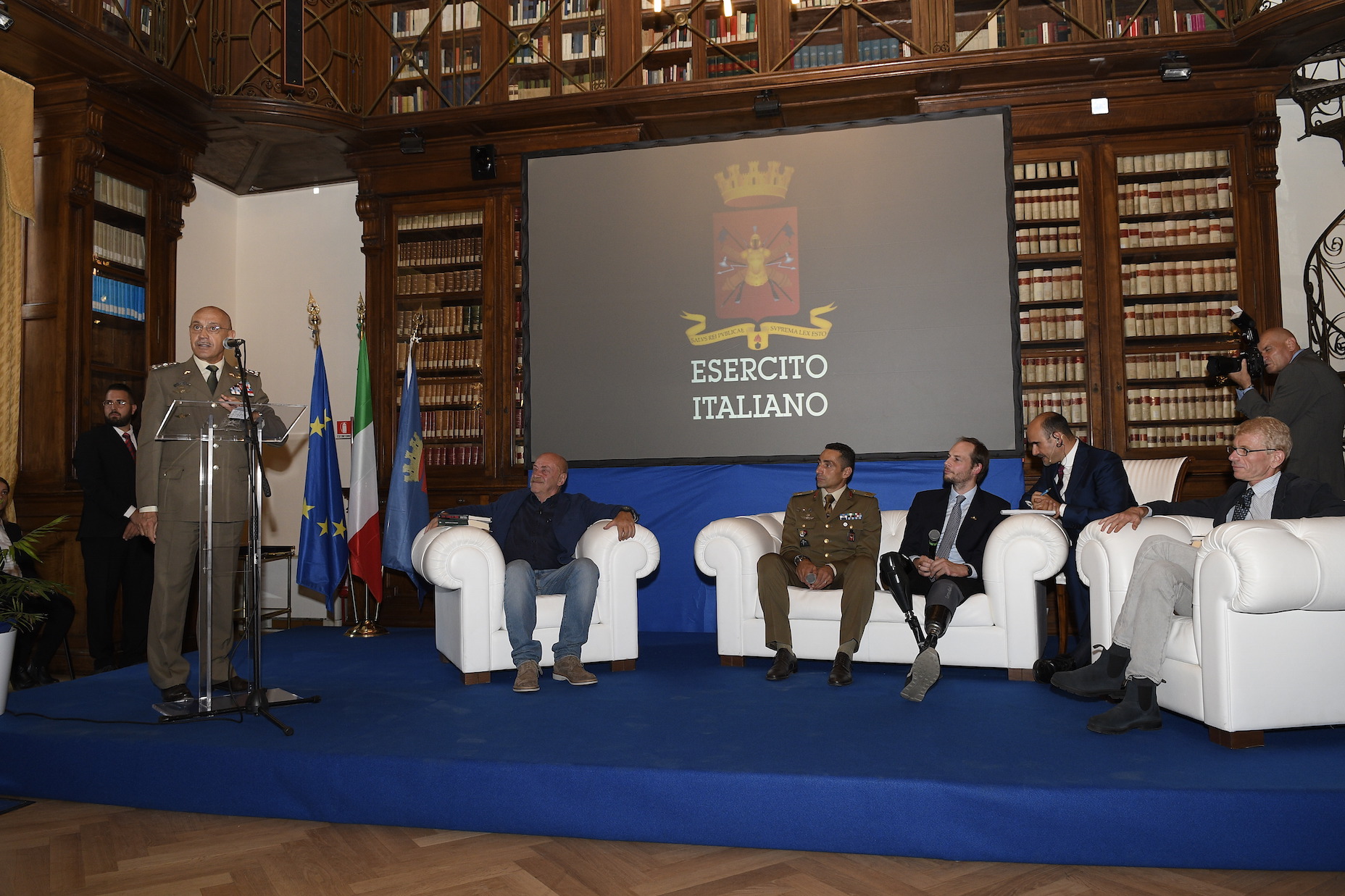 Il Capo di SME durante il suo intervento