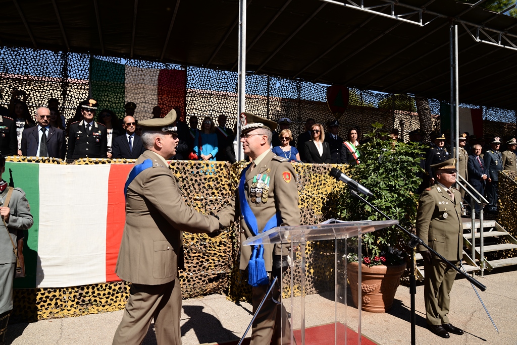 Cambio al comando della brigata&nbsp;Pinerolo