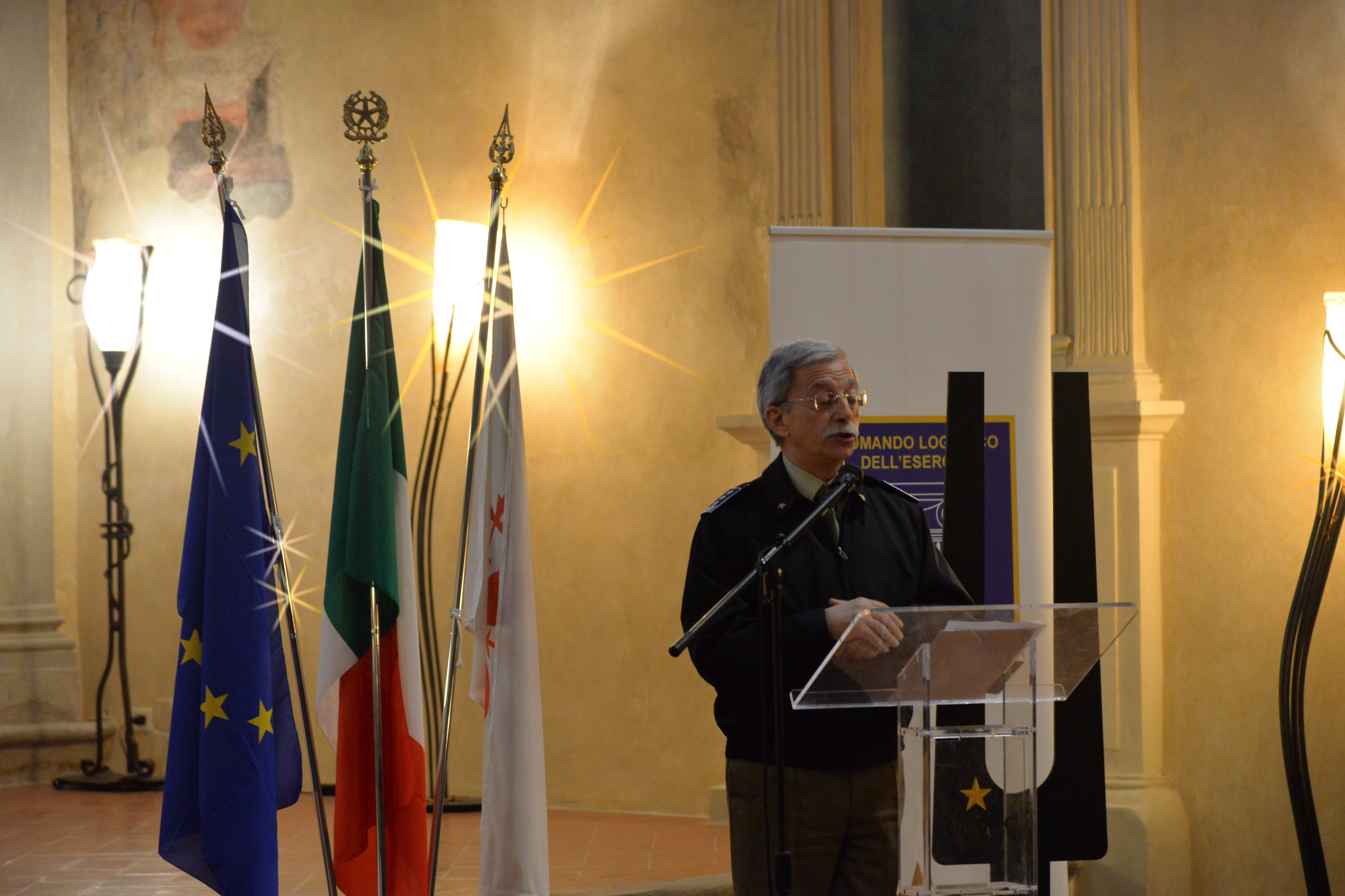 il Comandante Logistico dell'Esercito - Gen. Di Marco