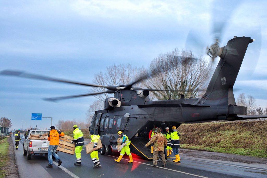 Maltempo Emilia Romagna: 52 persone in salvo con elicotteri Aeronautica&nbsp;Militare