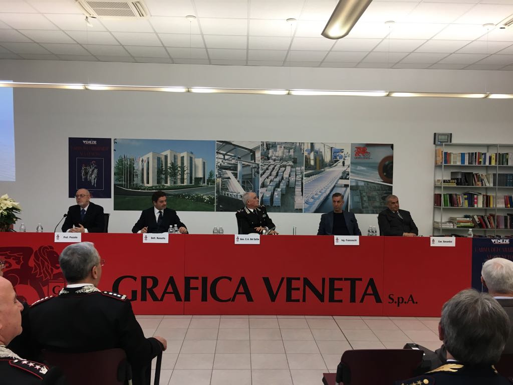 Presentazione del libro “L’arma dei Carabinieri nel&nbsp;Veneto”