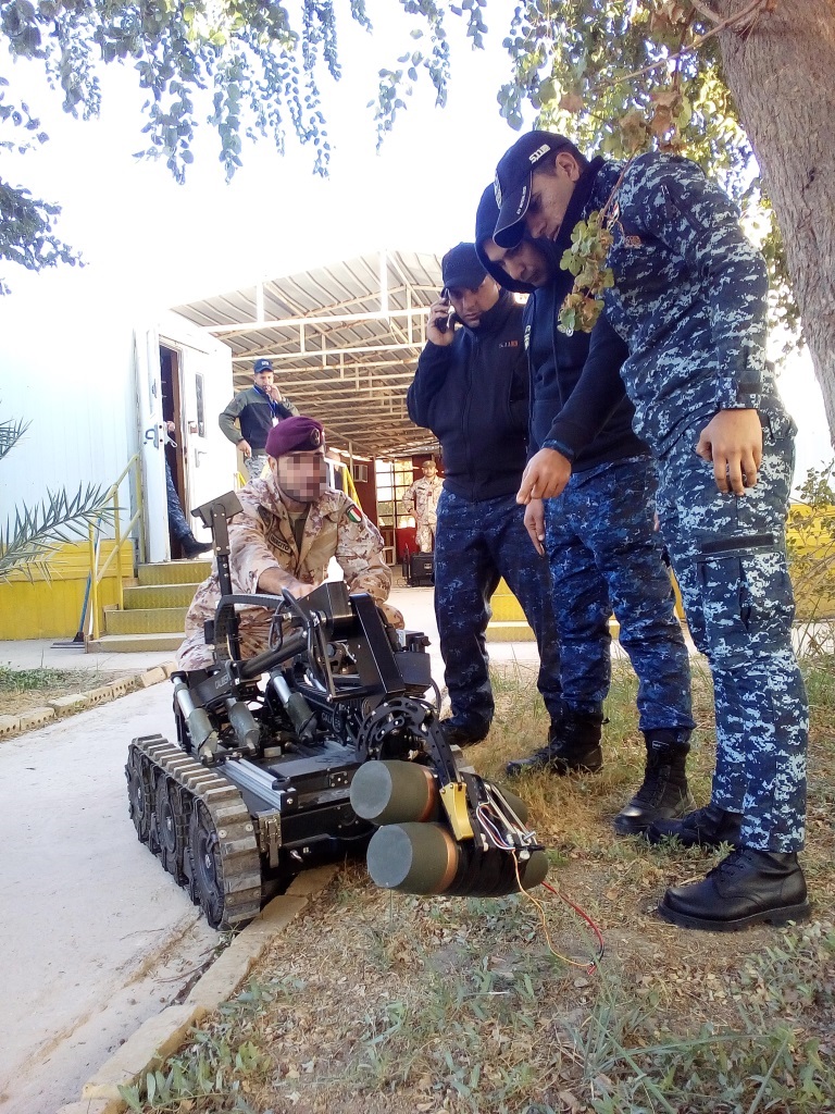 Dimostrazione impiego robot RCV_