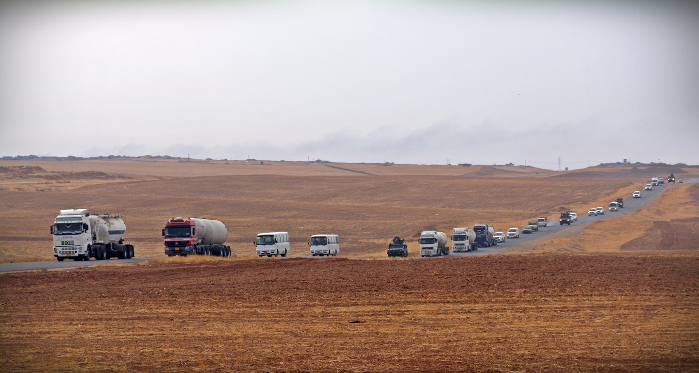 Nel corso della prima fase, i mezzi della TF hanno scortato quasi 1200 v...