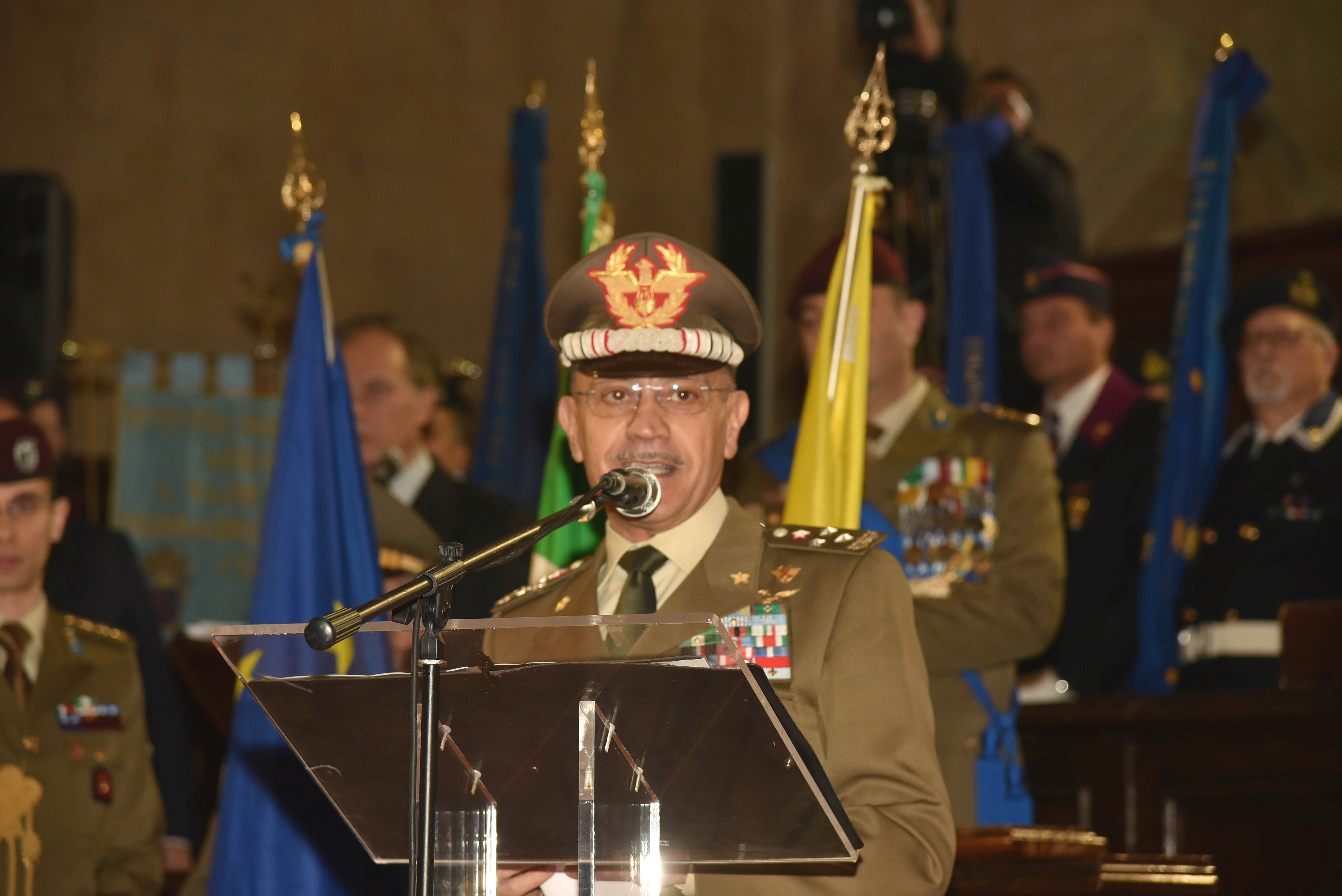 Intervento del Capo di Stato Maggiore dell'Esercito