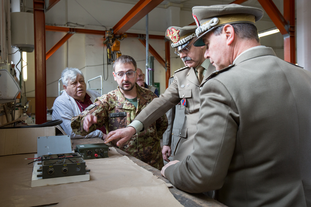 Esercito: il comandante logistico in visita al&nbsp;Polmanteo