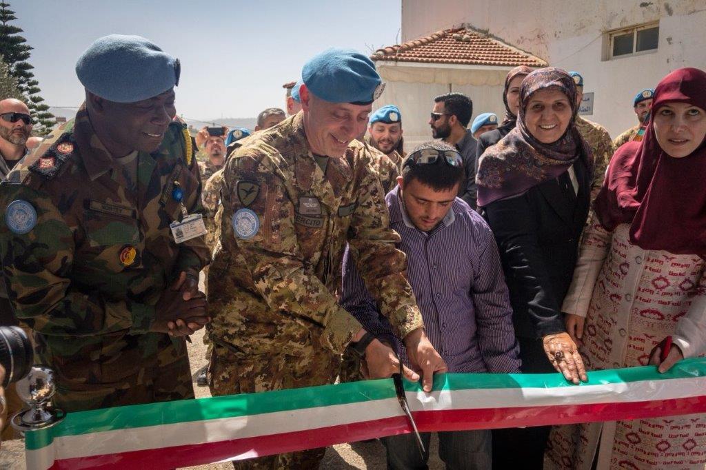 Libano: strutture e formazione professionale per le fasce più deboli da parte dei peacekeepers&nbsp;italiani