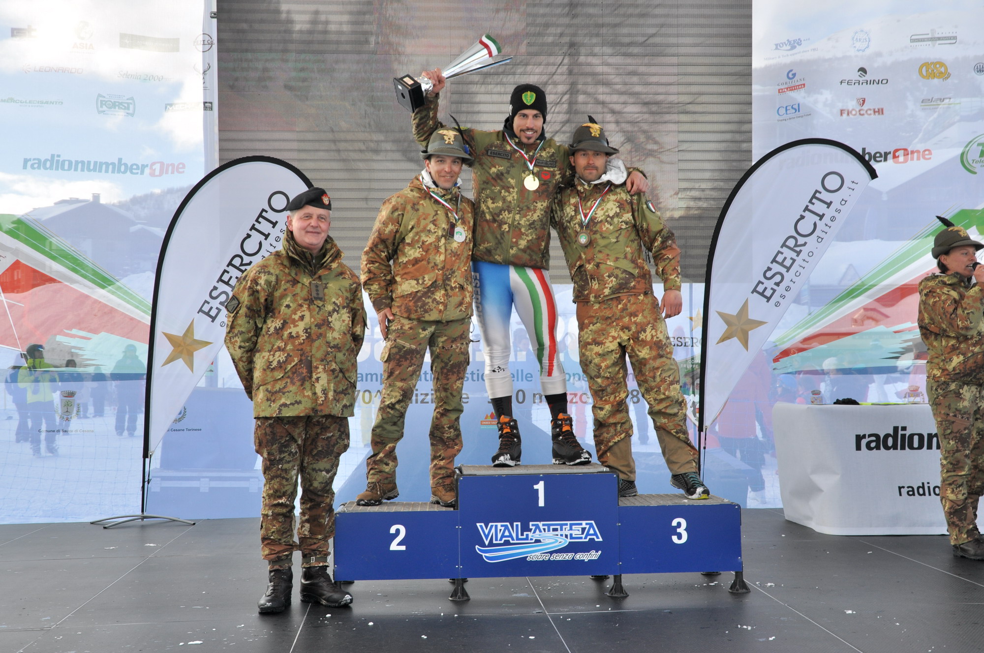 Podio slalom gigante