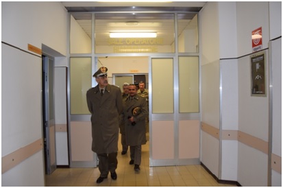 un momento della visita