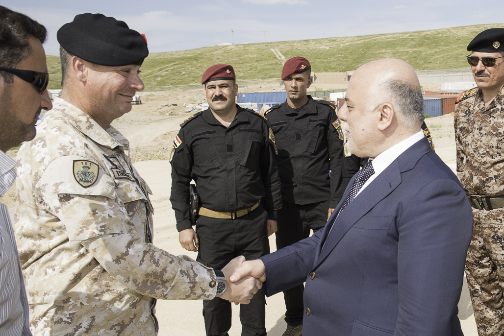 TF Praesidium_Il Comandante la Task Force Praesidium, Col Maurizio Settesoldi incontra il Primo Ministro Iracheno Ḥaydar al-ʿAbādī