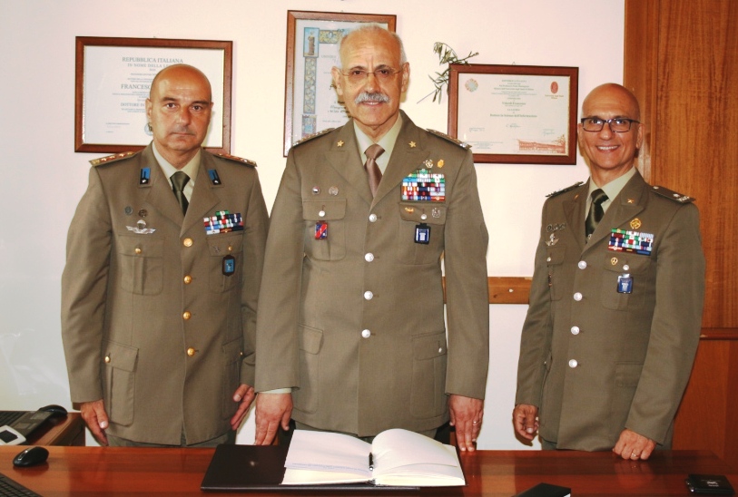 Il comandante logistico dell’Esercito in visita alla sezione rifornimenti e mantenimento di&nbsp;Palermo