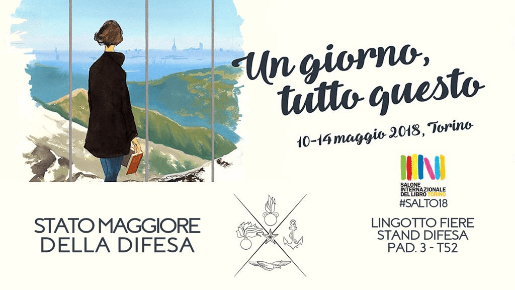 La Difesa al salone del libro di Torino, terza giornata ricca di&nbsp;eventi