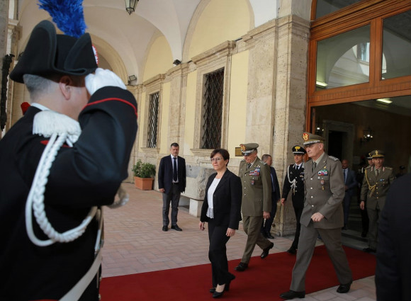 CASD, il capo di SMD e il ministro della Difesa alla chiusura dell’anno&nbsp;accademico