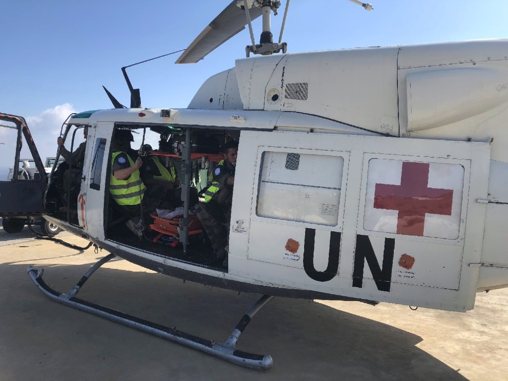 Libano: task force Italair effettua volo sanitario d’urgenza per evacuare un casco blu, non&nbsp;italiano