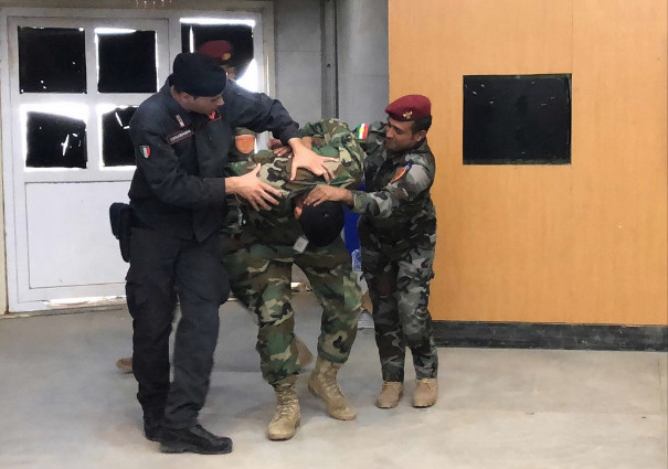 Difesa: i militari italiani della training unit di Erbil addestrano le forze di polizia del Kurdistan&nbsp;iracheno