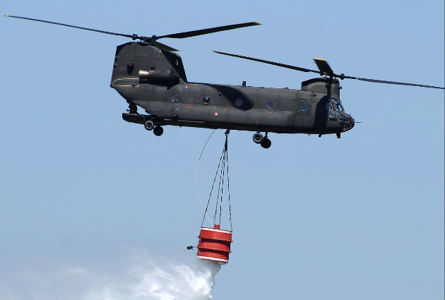 La Difesa interviene nell’emergenza incendio sul Monte&nbsp;Serra