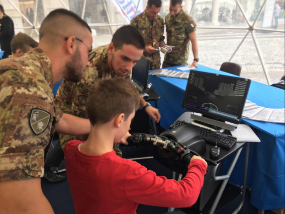 Le Forze Armate presenti al festival Bergamo Scienza&nbsp;2018