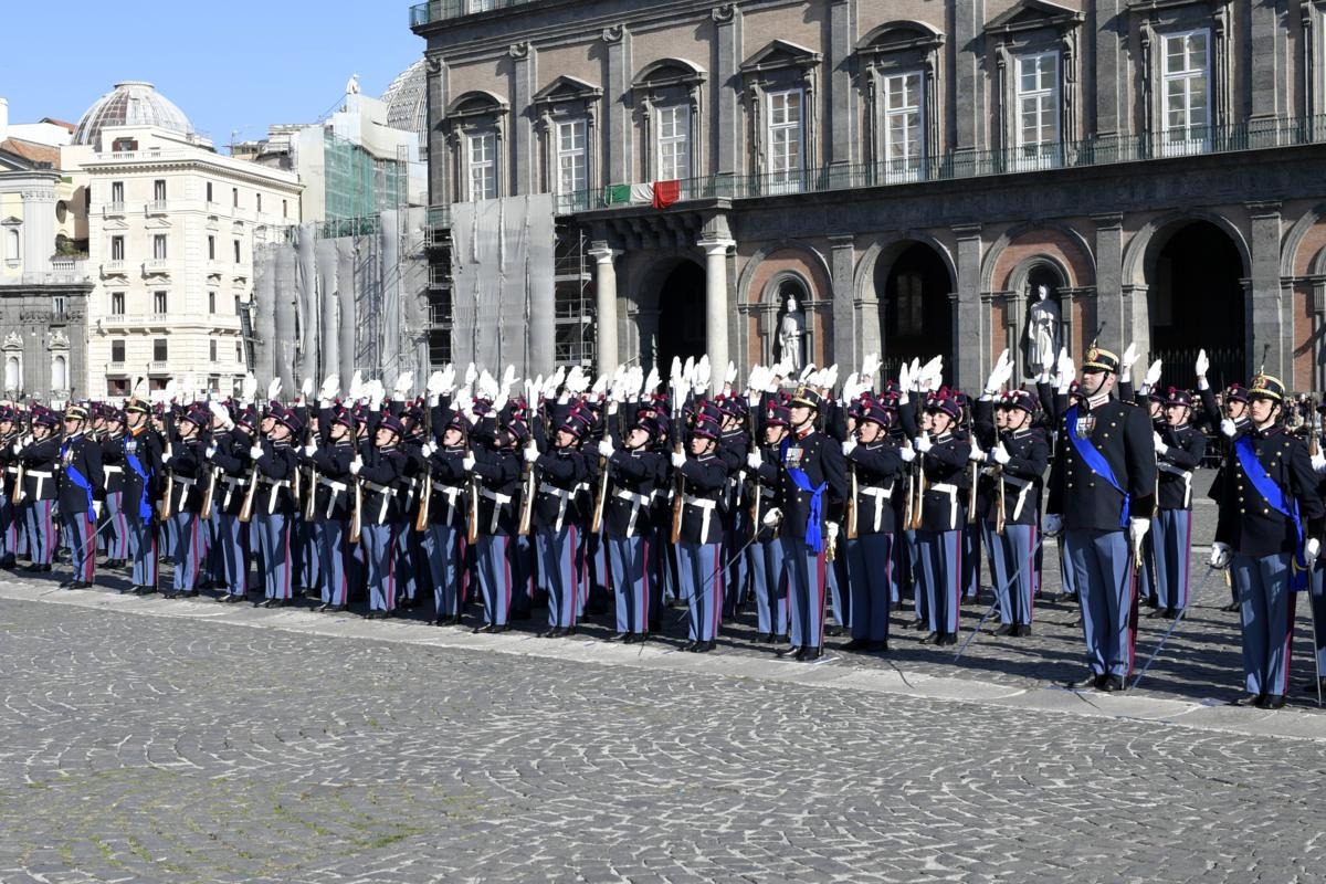 Giuramento degli allievi del 231 corso HP