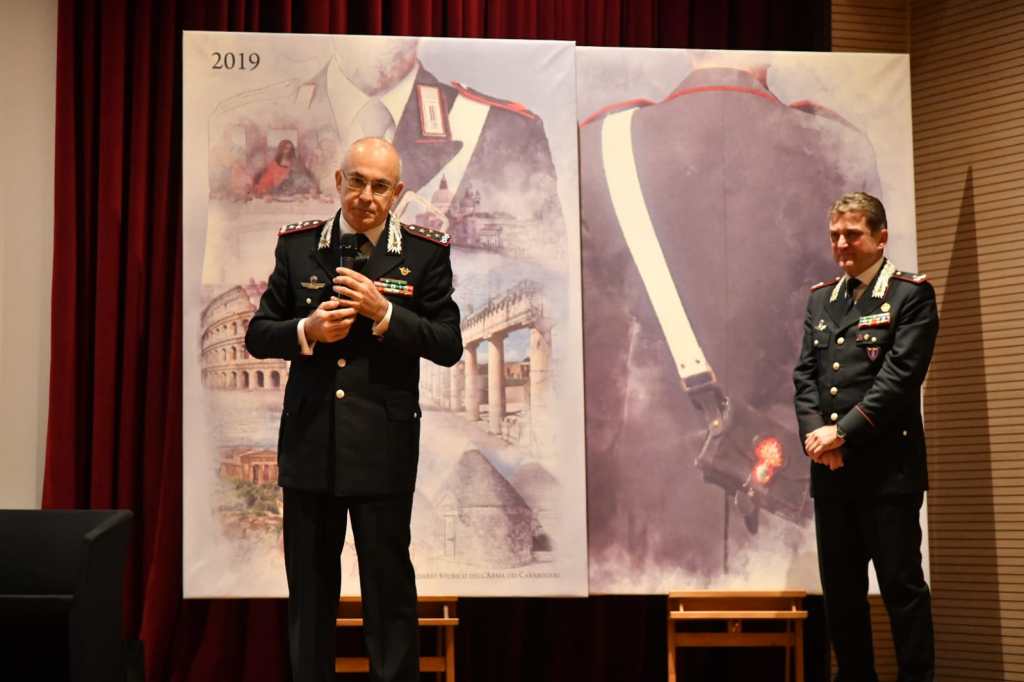 I Carabinieri presentano il Calendario Storico e l’Agenda Storica&nbsp;2019