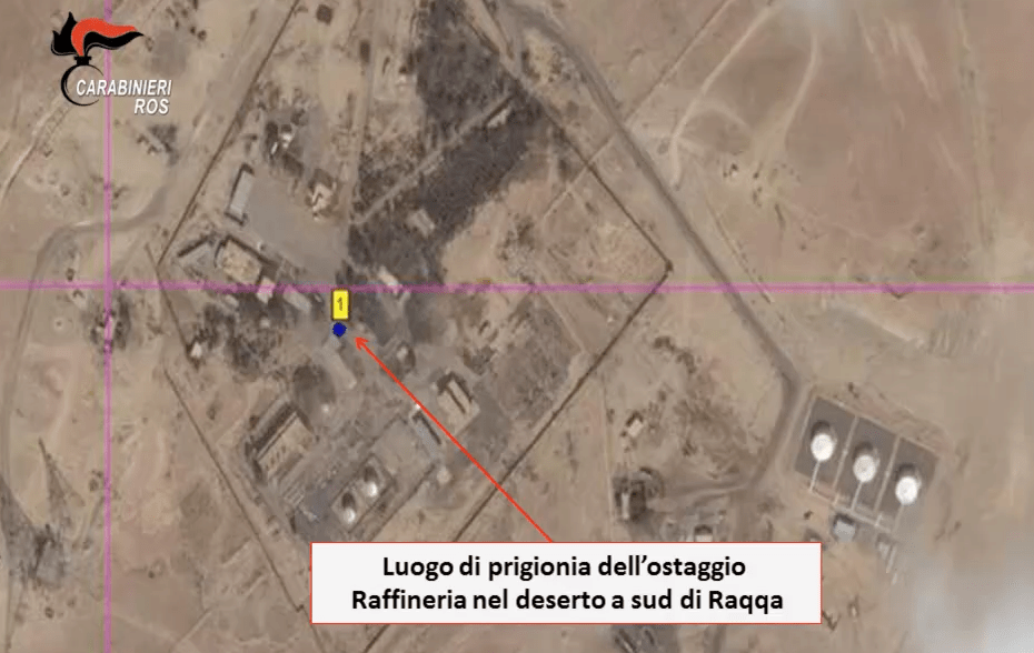 Carabinieri del ROS individuano sequestratori dell’italiano Federico Motka nelle mani dei terroristi dello Stato Islamico (IS) per 14 mesi&nbsp;(video)