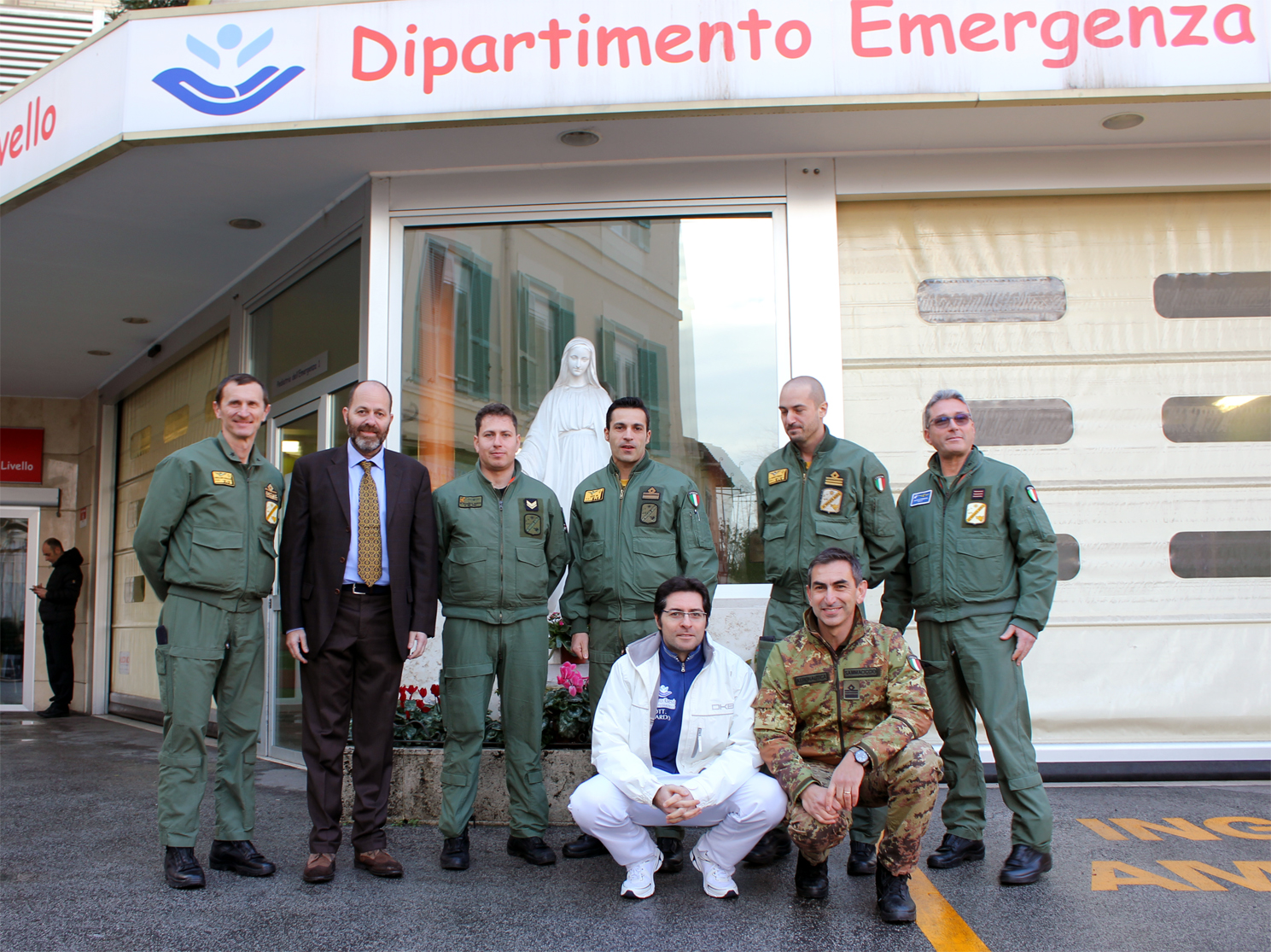 delegazione aeronautica militare al bambino gesù